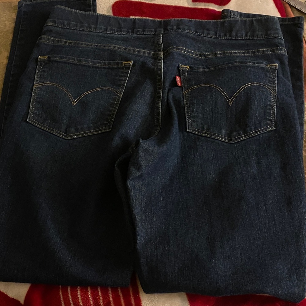 Levi's Indigo Denim Jeans - Picture 2 of 6